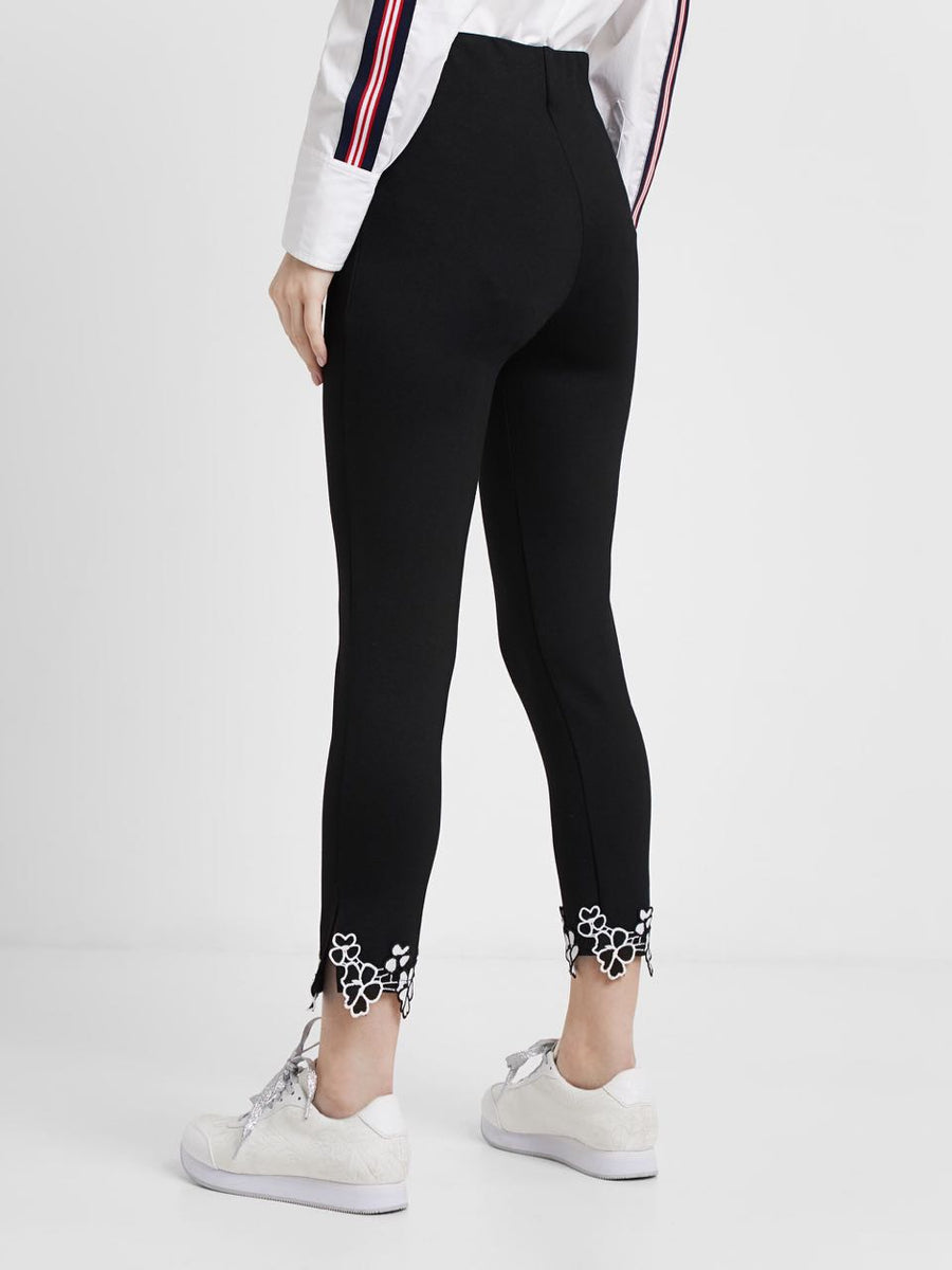 Long and push-up floral leggings – Desigual Toronto