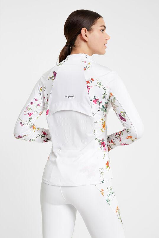 Floral running jacket sale